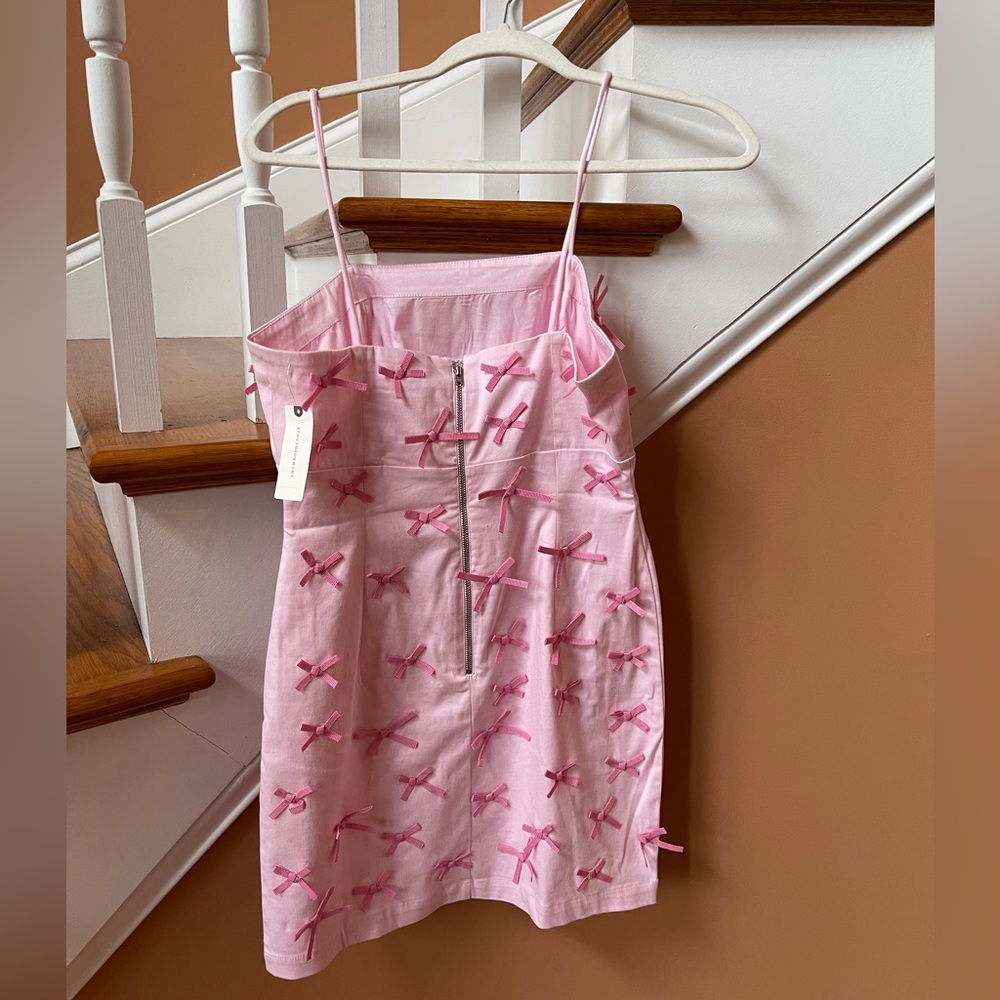 Anthropologie exclusive NWT exclusive Sz 4 or Sz 8 adorable 3D bow lined dress - Picture 4 of 16